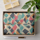 抽象芸術幾何拘束パターン 薄葉紙 (ギフト)