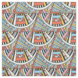 抽象芸術幾何模様 ファブリック