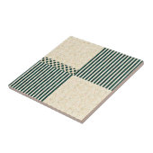 抽象芸術幾何線パターン   タイル (側面)