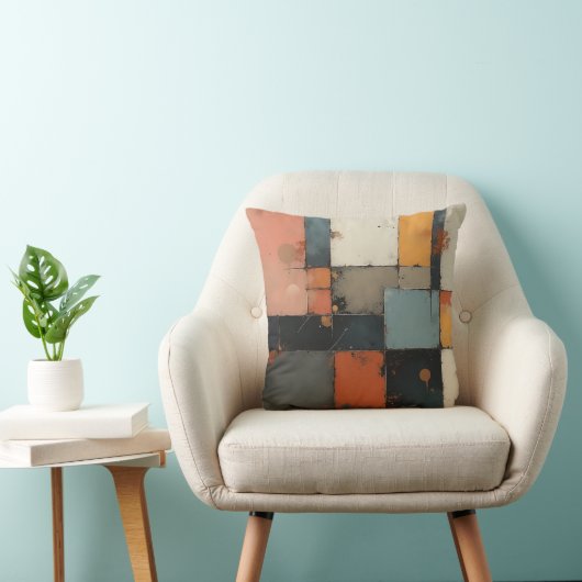 抽象芸術幾何装飾用クッション クッション (椅子)