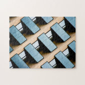 抽象芸術建物 ジグソーパズル (横)