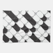 抽象芸術建築 キッチンタオル (横)