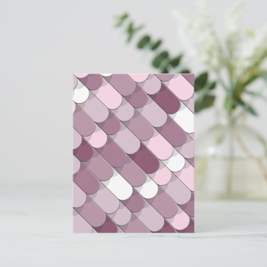 抽象芸術建築（タイル） 2 シーズンポストカード (スタンド正面)