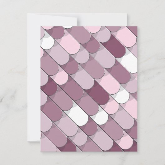 抽象芸術建築（タイル） 2 ノートカード (正面)