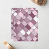 抽象芸術建築（タイル） 2 ノートカード (正面/裏面インサイチュ)