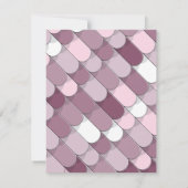 抽象芸術建築（タイル） 2 ノートカード (裏面)