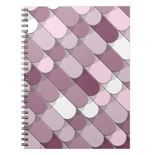 抽象芸術建築（タイル） 2 ノートブック (正面)