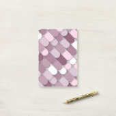 抽象芸術建築(タイル) 2 ポストイット (デスク上)