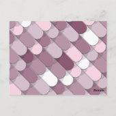 抽象芸術建築(タイル) 2 ポストカード (裏面)