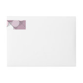 抽象芸術建築（タイル） 2 ラップアラウンドラベル (正面)