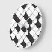 抽象芸術建築 ラージ壁時計 (傾斜)