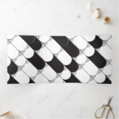 抽象芸術建築 三つ折りクリスマスカード (内部)