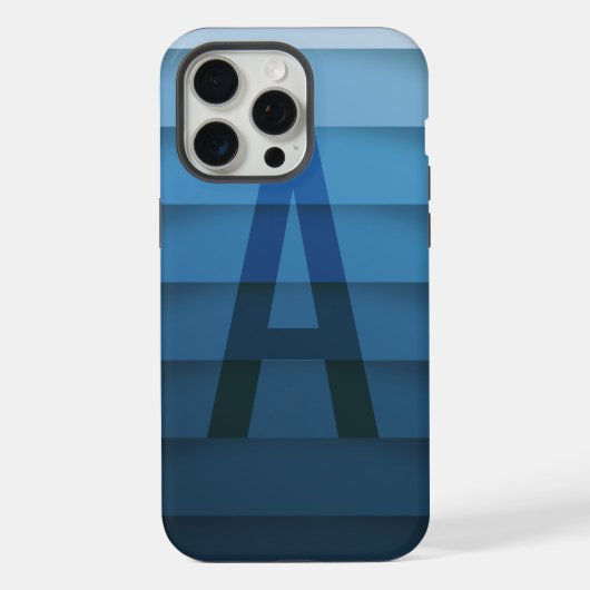 抽象芸術式芸術的- iPhoneケースA文字 iPhoneケース (裏面)