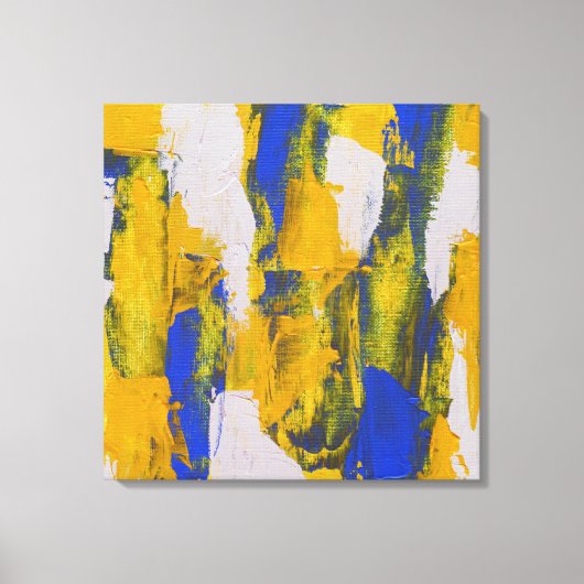 抽象芸術式#10by Michael Moffa キャンバスプリント (正面)