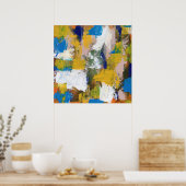 抽象芸術式#11by Michael Moffa ポスター (キッチン)