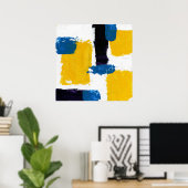 抽象芸術式#2by Michael Moffa ポスター (ホームオフィス)