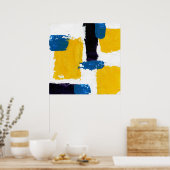 抽象芸術式#2by Michael Moffa ポスター (キッチン)