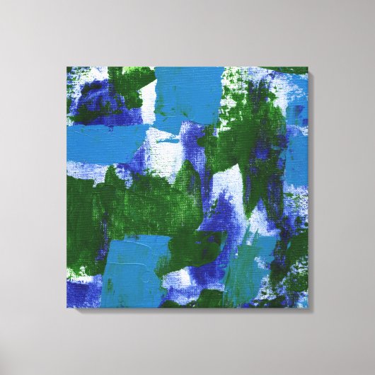 抽象芸術式#4by Michael Moffa キャンバスプリント (正面)