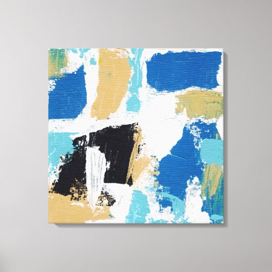 抽象芸術式#6by Michael Moffa キャンバスプリント (正面)
