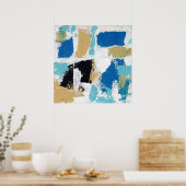 抽象芸術式#6by Michael Moffa ポスター (キッチン)