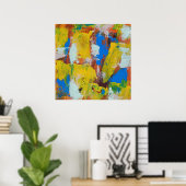 抽象芸術式#8by Michael Moffa ポスター (ホームオフィス)