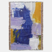 抽象芸術式#9by Michael Moffa スローブランケット (正面縦)