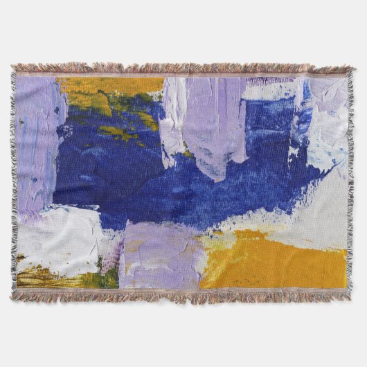 抽象芸術式#9by Michael Moffa スローブランケット (正面)