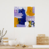 抽象芸術式#9by Michael Moffa ポスター (キッチン)