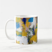 抽象芸術式No.11 by Michael Moffa コーヒーマグカップ (左)