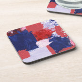 抽象芸術式No.1 by Michael Moffa コースター (左側)