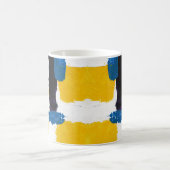 抽象芸術式No.2 by Michael Moffa コーヒーマグカップ (中央)