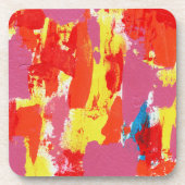 抽象芸術式No.7 by Michael Moffa コースター (正面)