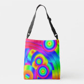 抽象芸術彗星 クロスボディバッグ (裏面)