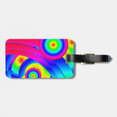 抽象芸術彗星 ラゲッジタグ (裏面横)
