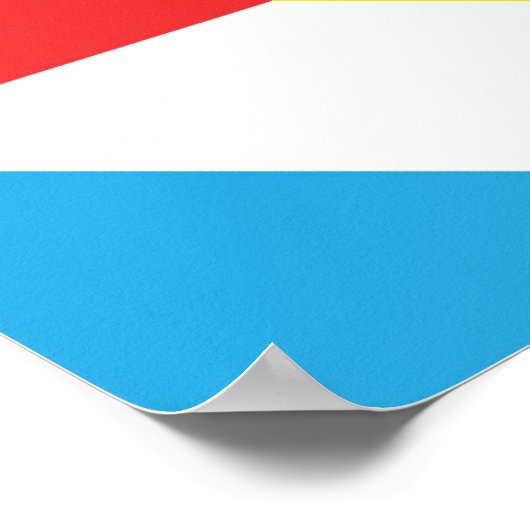 抽象芸術形状の継ぎ目なしパターン ポスター (角)