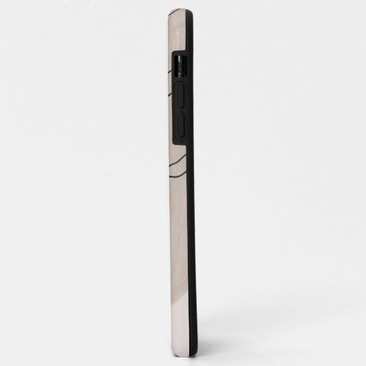 抽象芸術形状植物葉 Case-Mate iPhoneケース (裏面/左)