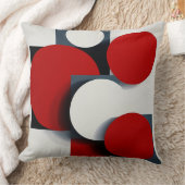 抽象芸術形状 クッション (ブランケット)