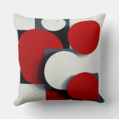 抽象芸術形状 クッション (裏面)