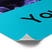 抽象芸術微生物芸術カスタムポスターキャンバス ポスター (角)