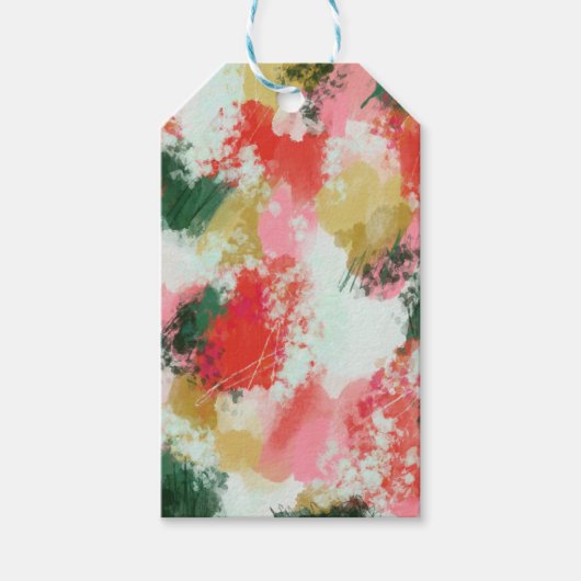 抽象芸術応援 ギフトタグ (正面)