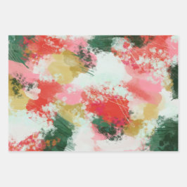 抽象芸術応援 ラッピングペーパーシート