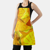 抽象芸術性葉 エプロン (インサイチュ)