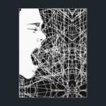 抽象芸術悲鳴アート ポストカード<br><div class="desc">説明： 「この強力なアートワークは、感情的な混乱と内部の混乱の本質を捉えている。悲鳴をあげる顔と白黒の線の印象的なコントラストは、生々しい、フィルターのない感情の感覚を呼び起こし、深いと挑戦的な芸術を鑑賞する人々にとって魅力的な作品であ考える。 Product Meta Description: 「顔と混沌としたラインを描いた強力な抽象芸術アートワークで、生の感情的な混乱と内部の混乱を捉える。アート好考えきにはぴったり」</div>