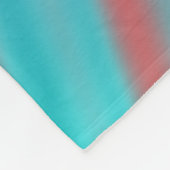 抽象芸術惑星リングや輪 フリースブランケット (角)