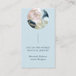 抽象芸術惑星神秘的な宇宙起業家 名刺