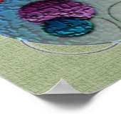 抽象芸術惑星 ポスター (角)