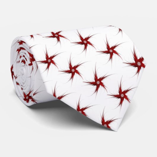 抽象芸術愛国的なフラクタル・スターズネクタイ ネクタイ (ロール)