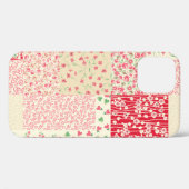 抽象芸術手描きの継ぎはぎ模様 Case-Mate iPhoneケース (裏面 (横))