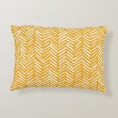 抽象芸術手描き線、ヒップスターのテクスチャ。 アクセントクッション (裏面)