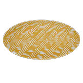 抽象芸術手描き線、ヒップスターのテクスチャ。 カッティングボード (角)